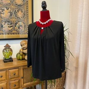 Jones New York black top S-M